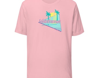 Mainframer en camiseta unisex rosa