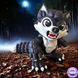Baby Werewolf | 3D Printed Fidget Toy