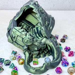 Mimic Dice Tower | 3D Printed DnD Dice Tower | Dice Roller Tower | Unique Custom Dice Tower