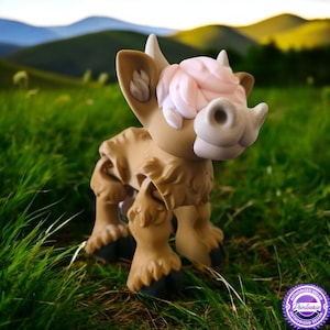 Baby Highland Cow | 3D Printed Fidget Toy
