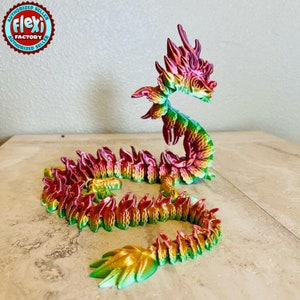 Imperial Dragon | Flexi Factory Dragon | Flexible Dragon | 3D Prints