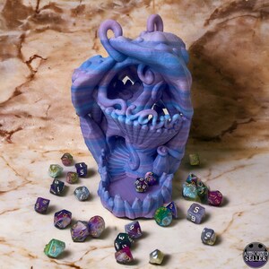 Crystal Mushroom Dice Tower | 3D Printed DnD Dice Tower