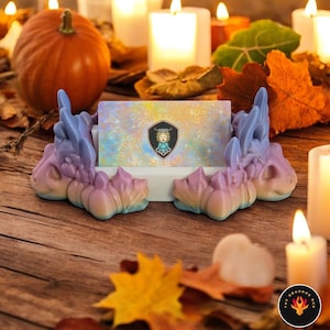 Axolotl Halloween Business Card Holder | 3D Printed Card Holder