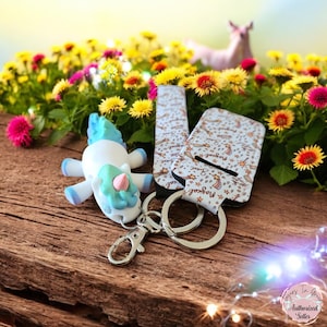 Unicorn Flexi Keychain | 3d Print | Fidget Toy