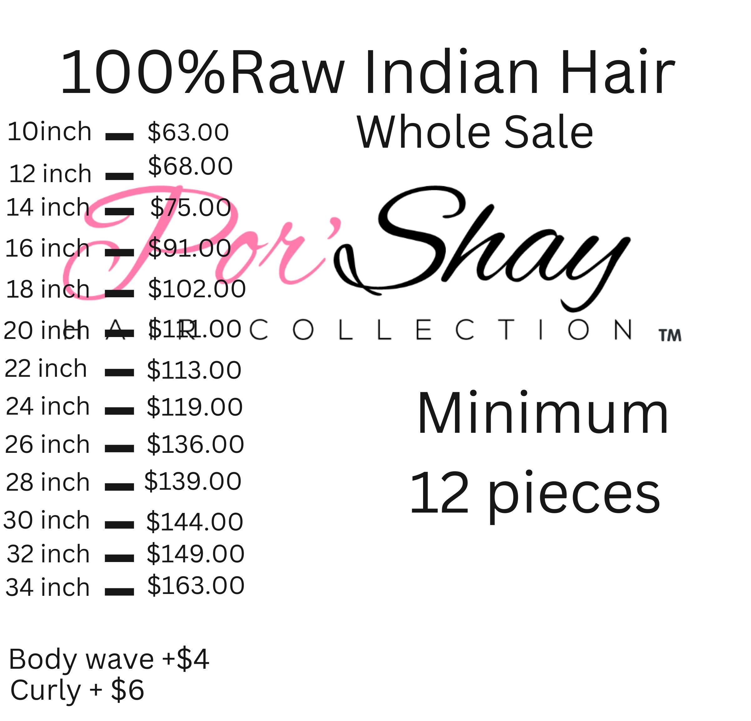 Raw Indian Hair Etsy