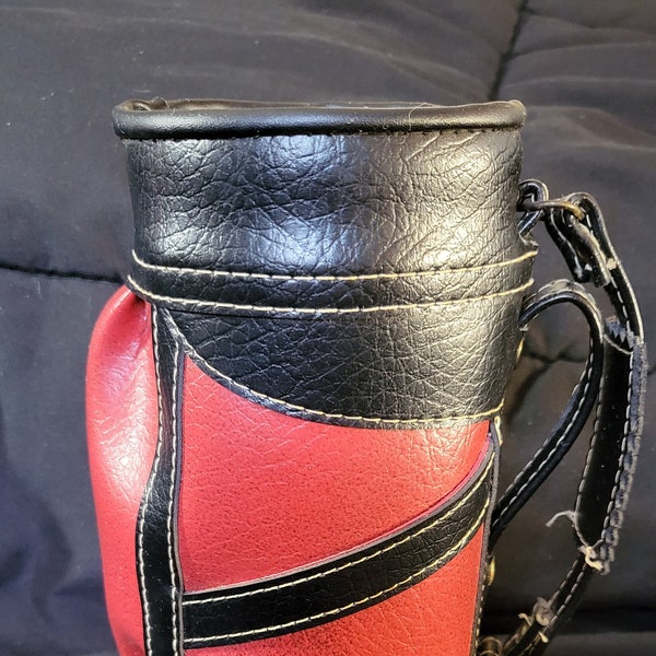 Leather Golf Bag Etsy
