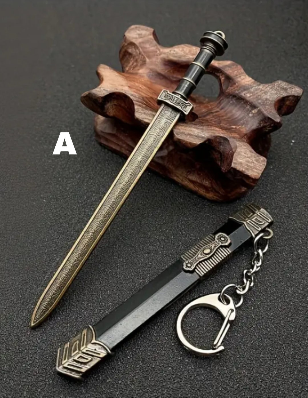 Sword Keychain Etsy