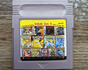 108 in 1 Gameboy Color Cartridge