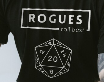 DnD Rogue Shirt | Dungeons and Dragons Gifts | TTRPG Accessories | Dungeon Master Gift | Dnd Shirt | Dnd Gifts | Nerdy Gifts | DnD T Shirts