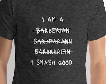 I am a Barbarian Dungeons and Dragons T Shirt | RPG D&D gifts | Tabletop Game Accessories | Nerdy Gift for Men | Dnd Humor