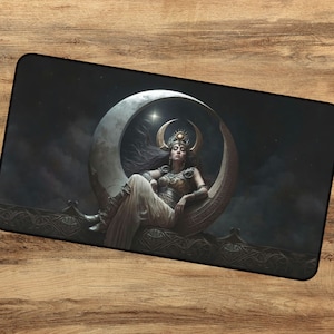 Valkyrie Desk Mat | DnD Mousepad | DnD desk mat | D&D gifts | TTRPG Accessories | MTG Playmat | RPG Gifts | Khonsu | Gifts for Him | Ai Art