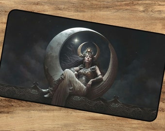 Valkyrie Desk Mat | DnD Mousepad | DnD desk mat | D&D gifts | TTRPG Accessories | MTG Playmat | RPG Gifts | Khonsu | Gifts for Him | Ai Art