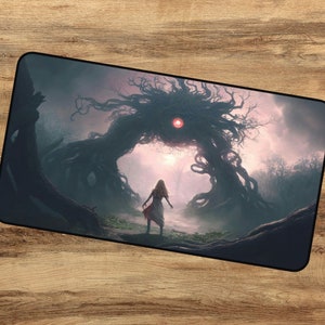 Eldritch Horror Mouse Pad | DnD Mousepad | DnD desk mat | DnD gifts | TTRPG Accessories | Nerdy Gifts | MTG Playmat | RPG Gifts | Ai Art