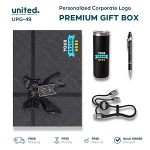 Premium Affordable Corporate Bulk Order Gift Box, Company Personalized Gift Box, Custom Business Logo Gift Box, Company Employee Thanks Gift