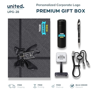 Corporate Brand Holiday Gift Box, Business New Year Bulk Order Gift Box, Gift Box for Premium Clients, Company Team Appreciation Gift Box