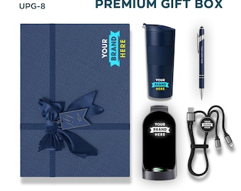 Corporate Logo Gift Box, Tech Accessories, Employee Welcome Kit