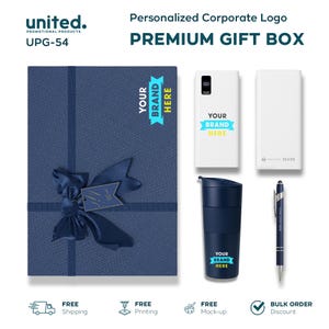Affordable Corporate Logo Bulk Order Gift Box, Employee Appreciation Gift Box, Client Thanks Gift Box, Company New Year Holiday Gift Box