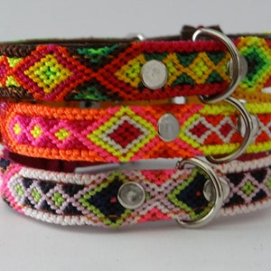 XS Hundehalsbänder | Handgemachte Hundehalsbänder | Mexikanisches Hundehalsband | Hundehalsbänder aus Leder | Katzenhalsbänder | Hunde Accessoires | Halsbänder