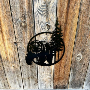 Bear Metal Sign | Customizable Metal Signs