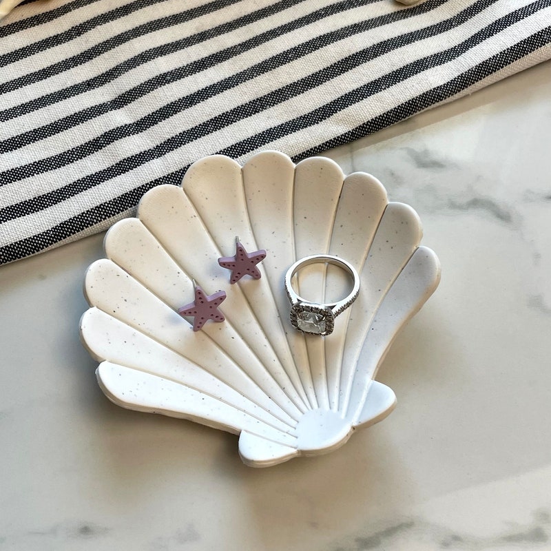 Seashell Ring Dish - Etsy