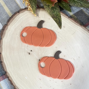 Pumpkin Tumbler Cup Toppers Polymer Clay Tumbler Tops 30oz 40oz Cups Fall Tumbler Topper Gifts Clay Charm for Tumbler Pumpkin Clay Topper