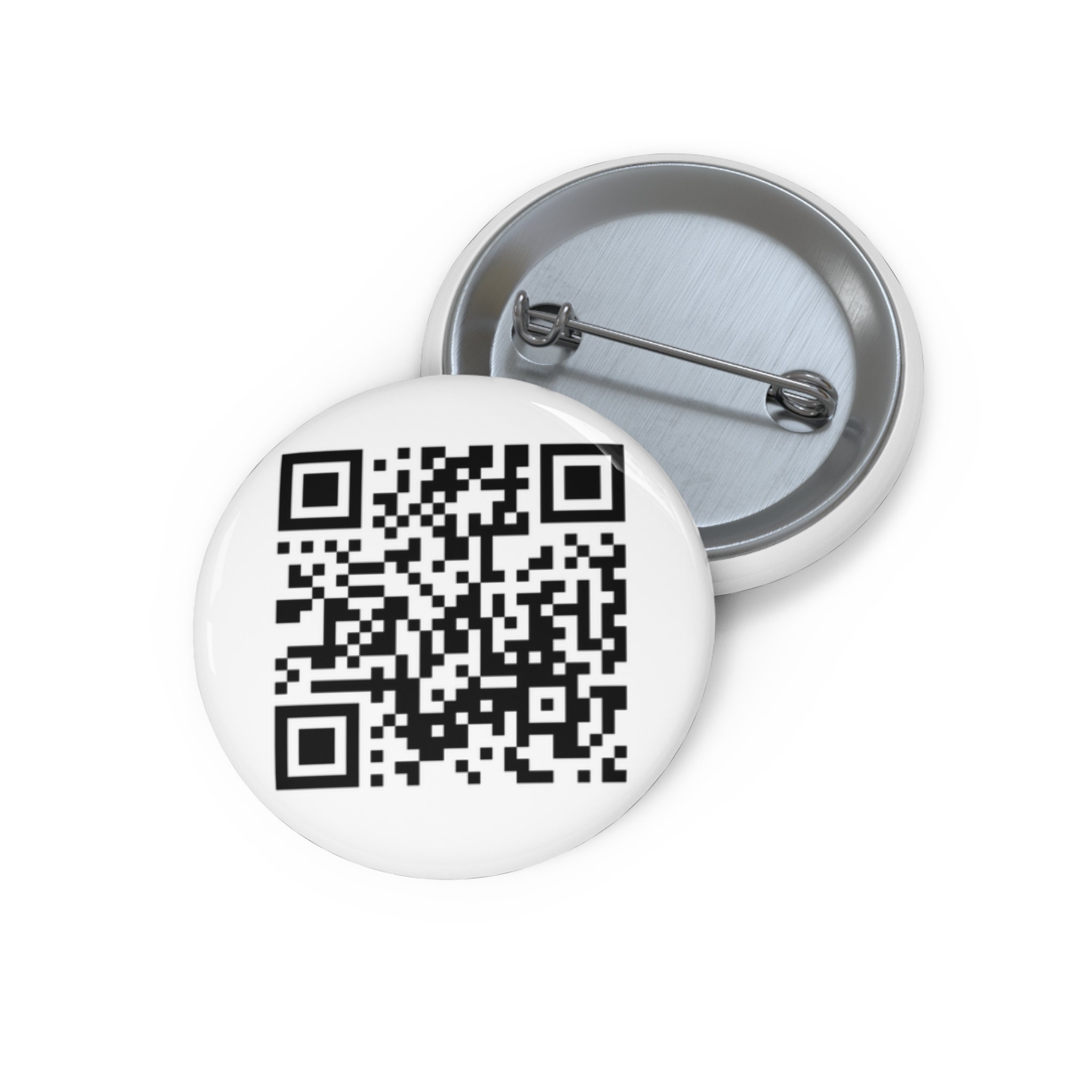 Qr Code RickRoll Gif Button