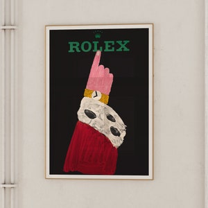 Rolex | Vintage Advertising Poster | 1960s