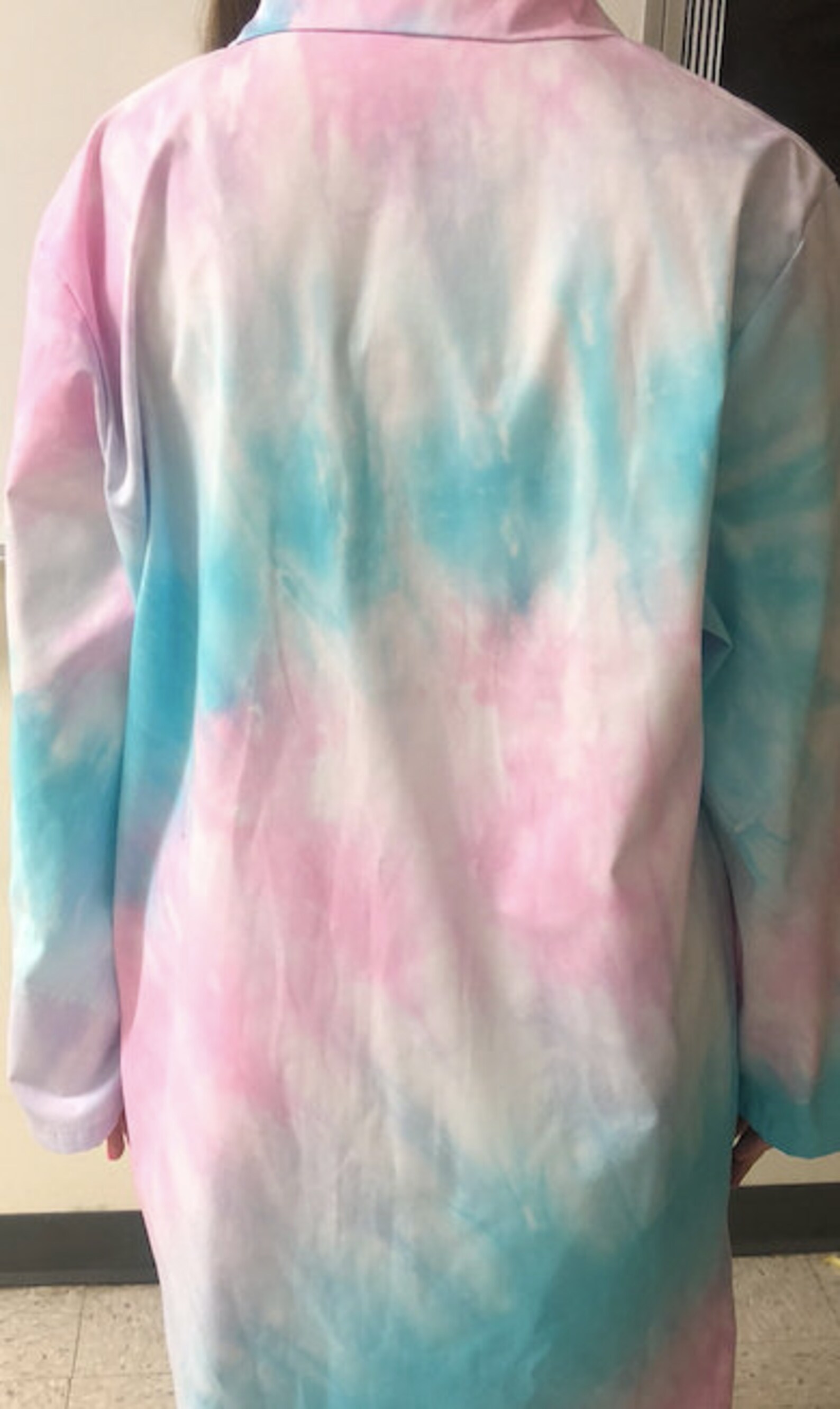 Tie Dye Lab Coat Pastels Etsy