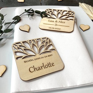 Coasters, place cards, table cards, customizable, name tags, wedding, celebration, birthday, guest gift, table decoration, festival