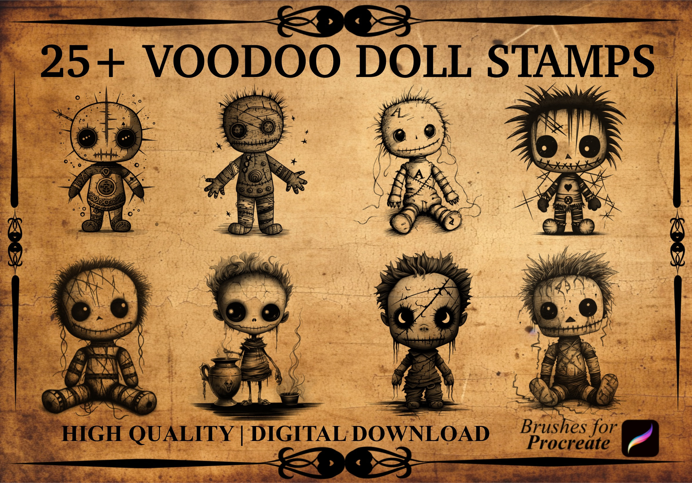 Voodoo Doll Tattoo Art Gifts  Merchandise for Sale  Redbubble