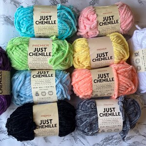 Left: Iris 
Row 1 from top to bottom: Aqua, Lime, Baby Blue, Black
Row 2 Top to bottom: Baby pink, Lemon, Coral, Charcoal
Right: White