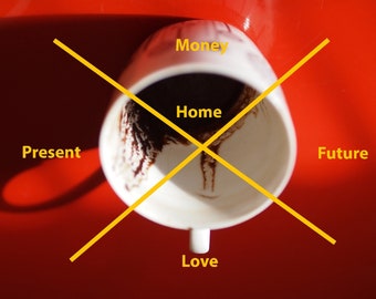 Vooraf lezen van Turkse koffie met interactie, gedetailleerd waarzeggerij over Turkse koffie