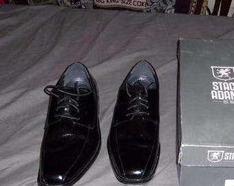 NEW OLD STOCK!! - Stacy Adams Black Wingtip Shoes in Box! - Sz 12