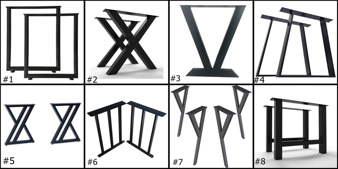 Custom Metal Table Legs Table Legs Coffee Table Legs Design Etsy