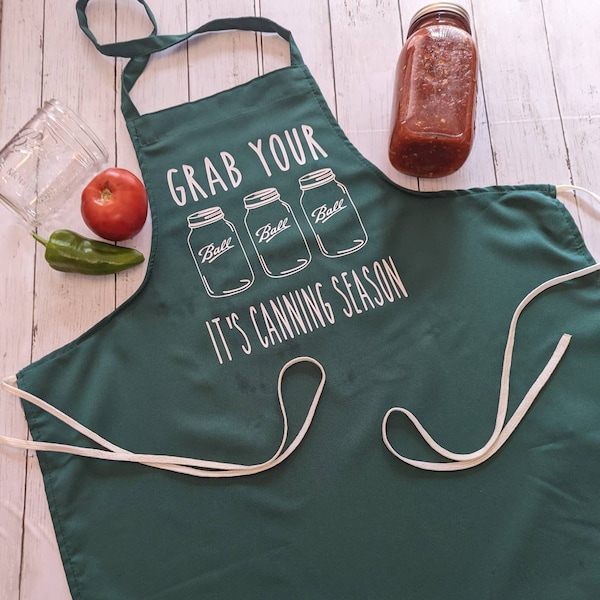 Apron Grab Your Balls it's Canning Season