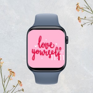 Love Yourself Apple Watch Background