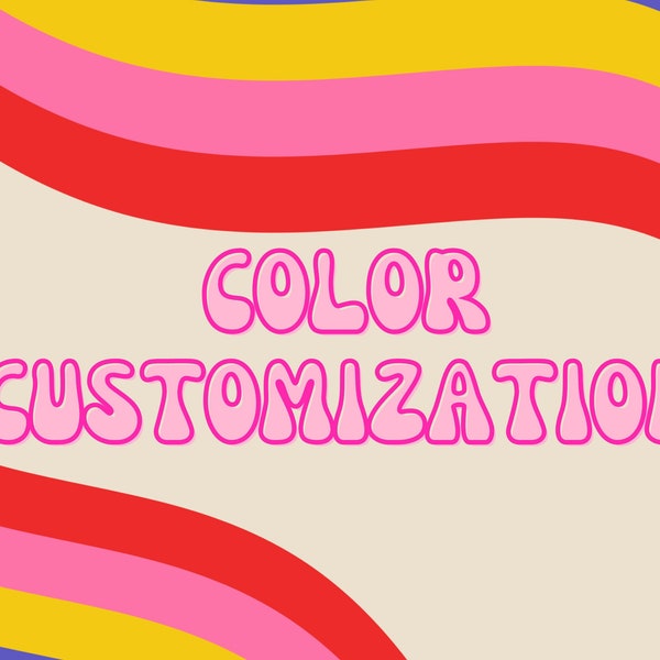 Custom Colors | Customize The Colors of My Designs