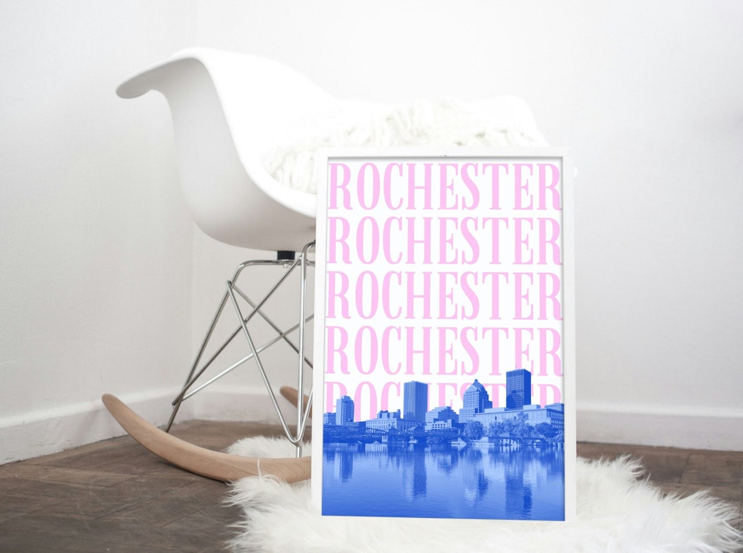 Rochester Print Rochester New York Art Rochester Wall Art Rochester Poster Rochester Gift 5