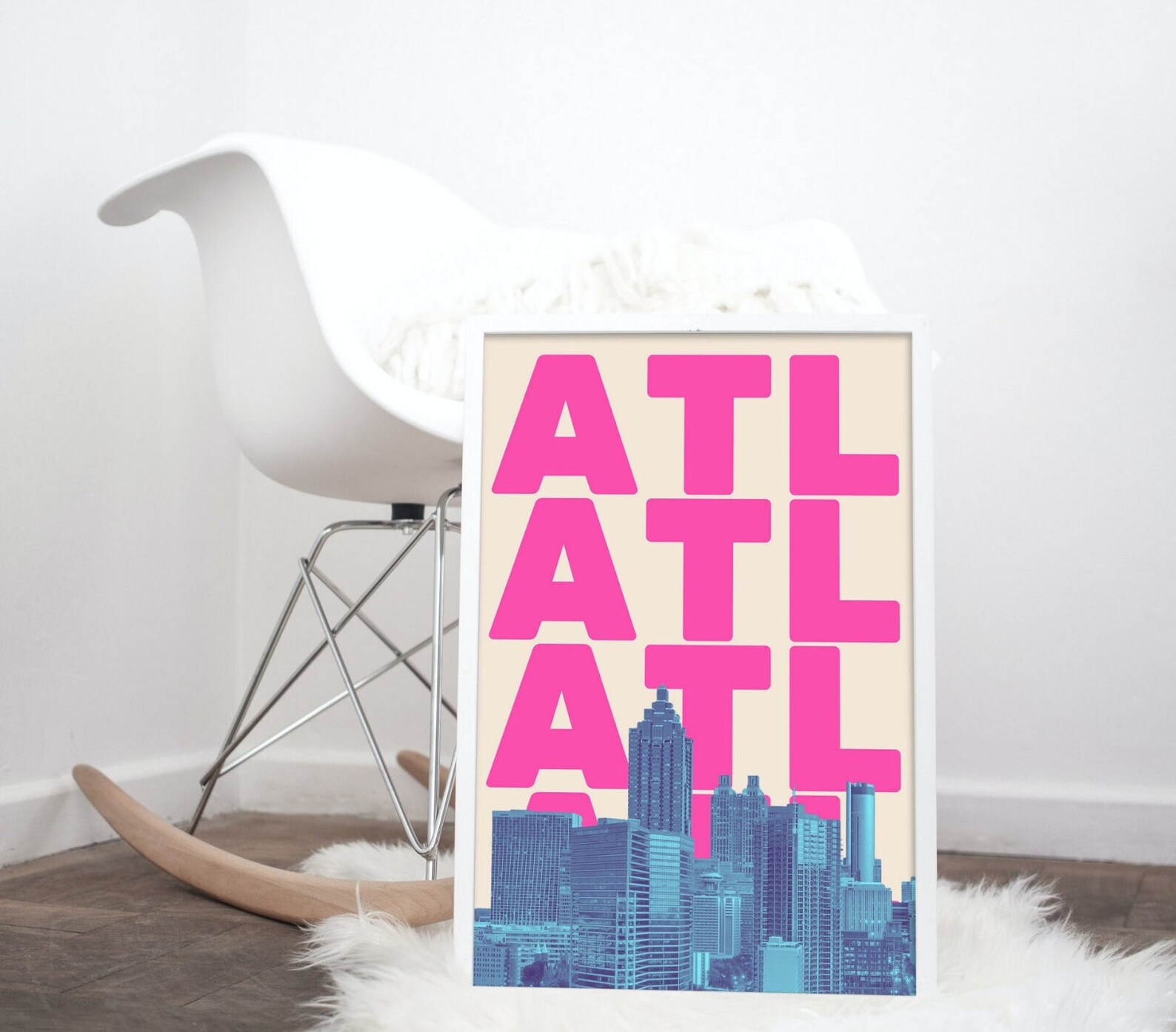 Atlanta Wall Art Atlanta Print Atlanta GA Atlanta Wall Etsy