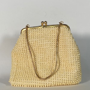 Vintage evening bag, boho style, MCM