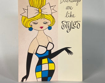 Vintage Birthday Card