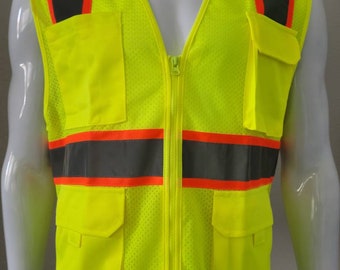 Class 2 Safety Green Vest
