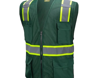 Class 2 Green Safety Vest