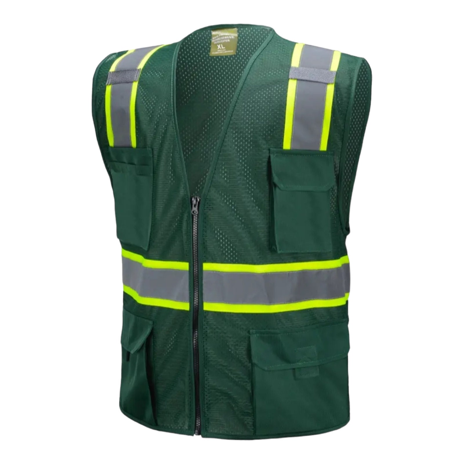 Class 2 Green Safety Vest