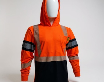 Green/Black HI-VIS Long sleeve shirt.