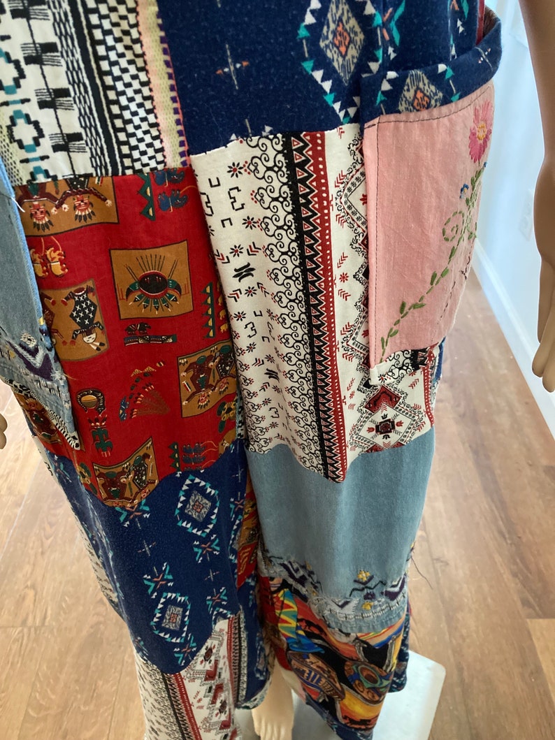 Patchwork Overalls Etsy