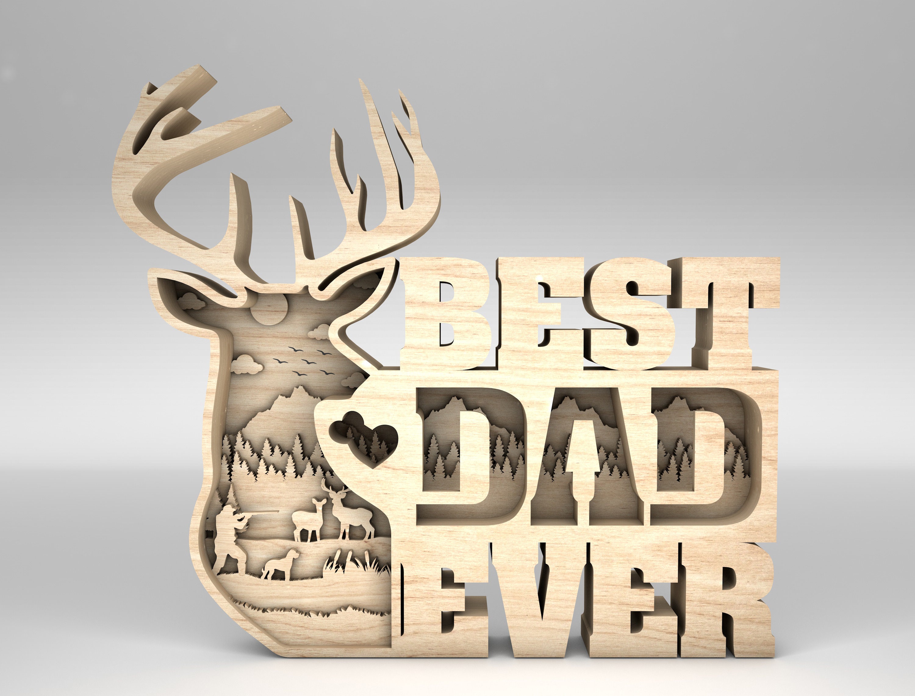 Father Day Laser Cut - Etsy