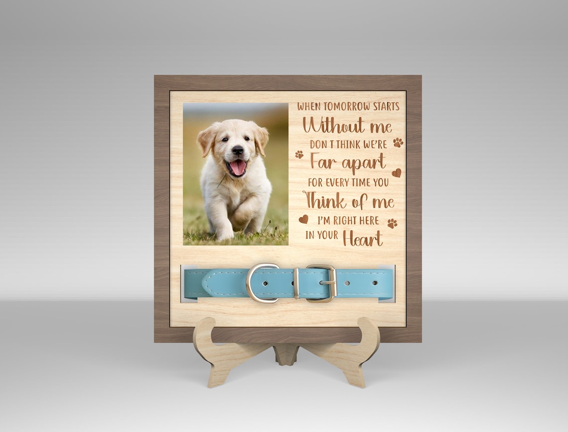Personalized Custom Pet Loss Sign SVG, Dog Memorial Sign Svg, Loss of ...