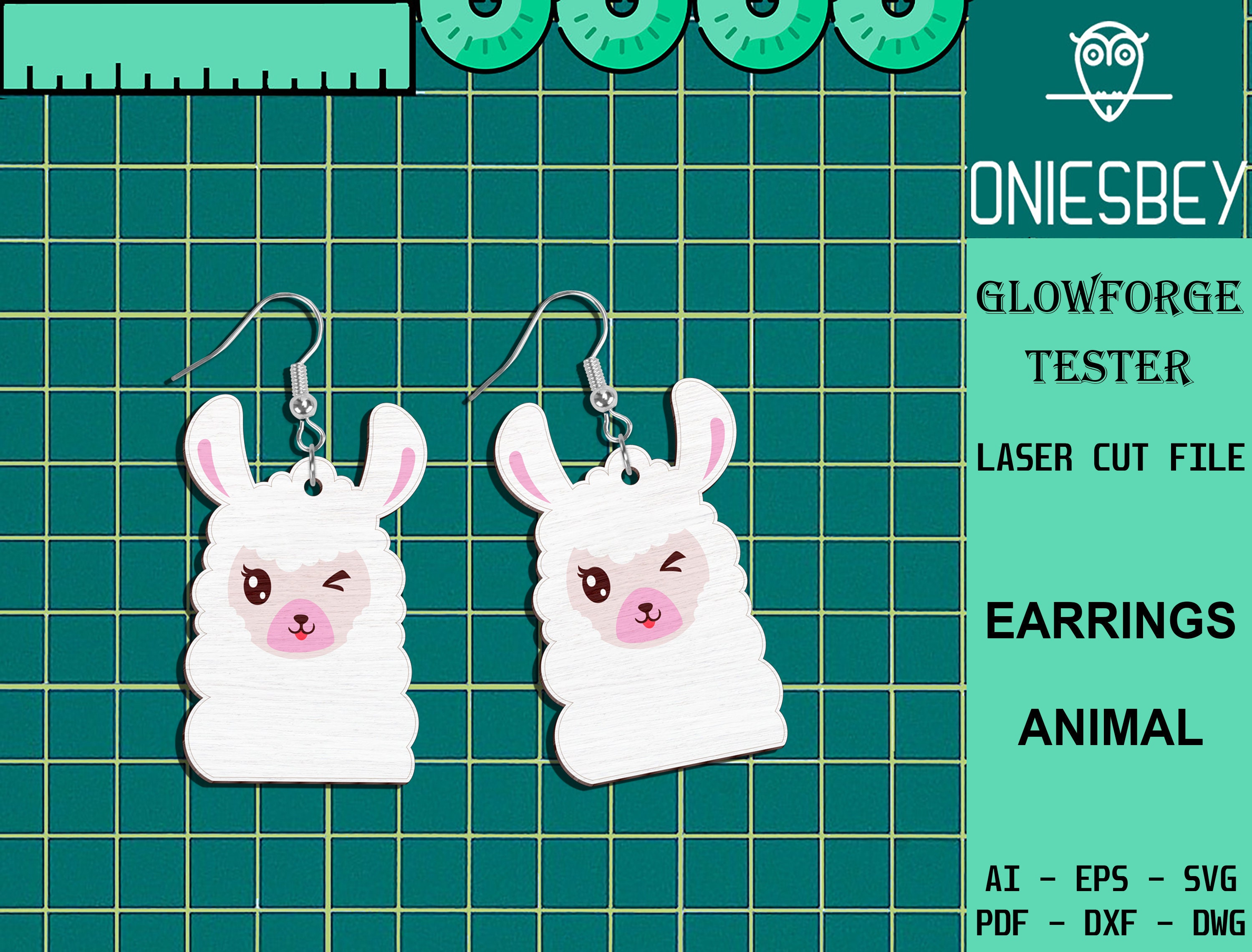 thumbnail image 2 of Alpaca Earrngs, Llama Earrngs, Alpaca Beaded Earrngs, Llama Beaded Earrngs, Cnco De Mayo... 2 of 10
