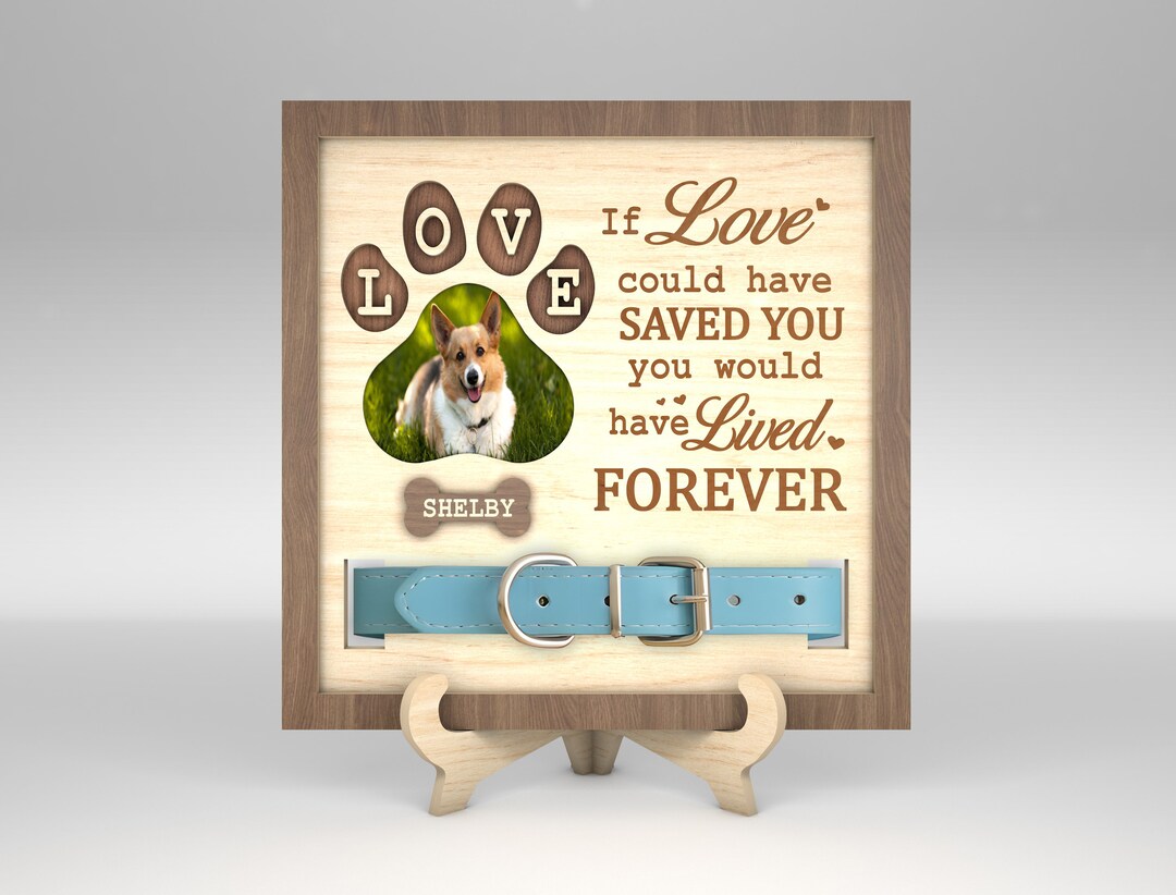 Personalized Custom Pet Loss Sign SVG, Dog Memorial Sign Svg, Loss of ...